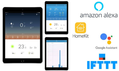 Netatmo Rain Gauge NRG01-WW Deszczomierz Miernik Deszczu