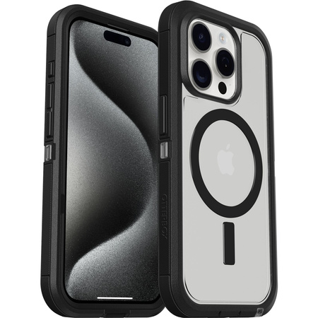 Etui OtterBox Defender XT Clear Apple iPhone 15 Pro Dark Side - clear/black