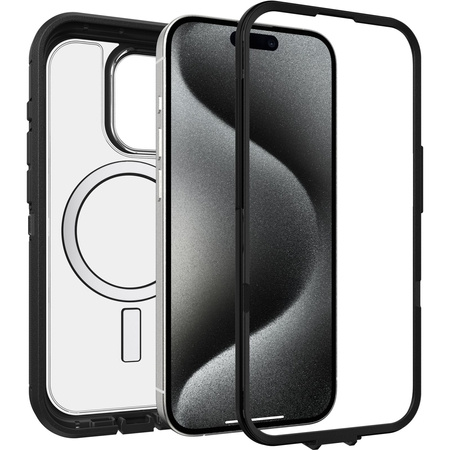 Etui OtterBox Defender XT Clear Apple iPhone 15 Pro Dark Side - clear/black