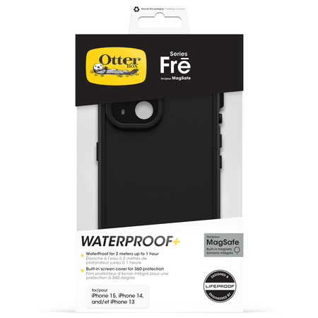 Etui OtterBox Fre MagSafe Apple iPhone 15 - black