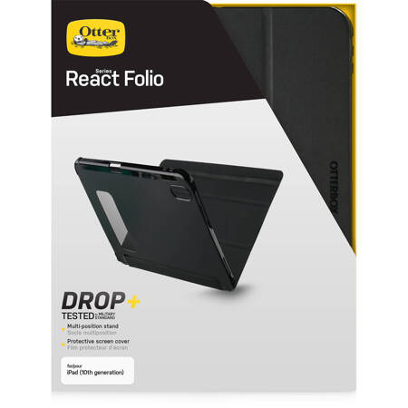 Etui OtterBox React Folio Apple iPad 10th gen - Black