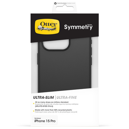 Etui OtterBox Symmetry Apple iPhone 15 Pro - black