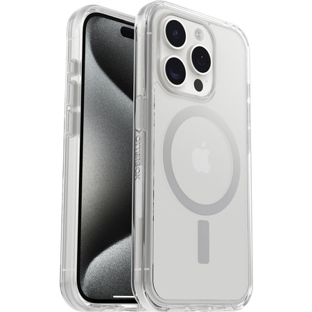 Etui OtterBox Symmetry Clear MagSafe Apple iPhone 15 Pro - clear