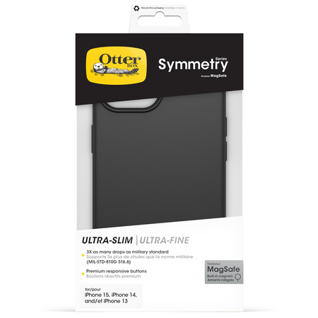 Etui OtterBox Symmetry MagSafe Apple iPhone 15/iPhone 14/iPhone 13 - black