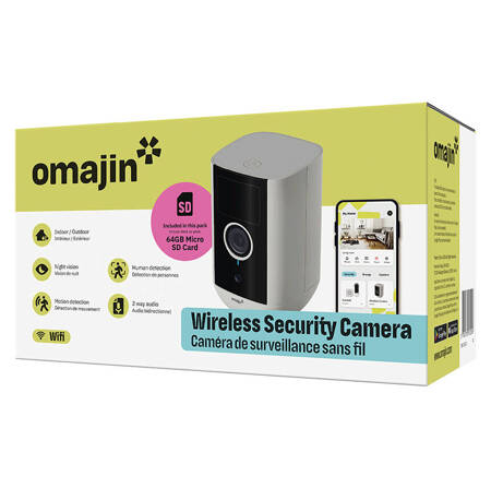 Kamera bezprzewodowa OMAJIN Wireless Security Camera OWC-01-EU