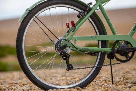 Rower Vintage Huffy Sienna 27,5", indeks 7-biegowy Shimano, zielony