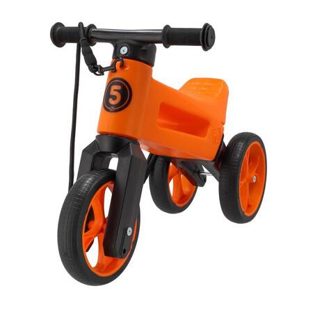 Rowerek biegowy dla dziecka Super Sport  2w1 FUNNY WHEELS RIDER orange