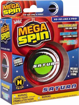 Wicked Mega Spin Saturn jojo jo jo yo yo LED